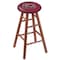Holland Bar Stool Co Oak Counter Stool, Medium Finish, South Carolina Seat RC24OSMed - alternate 1